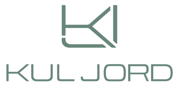 Kul Jord words and KJ logo